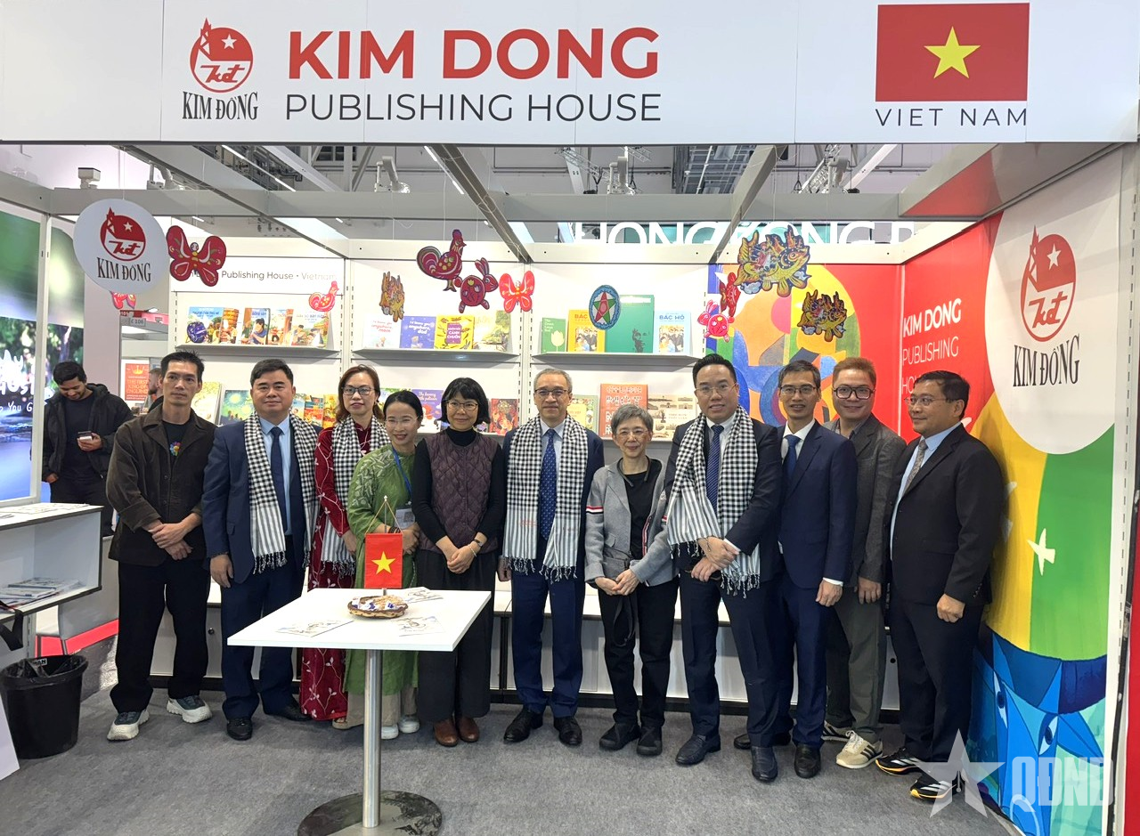 Hơn 1.200 đầu sách Việt Nam trưng bày tại Hội chợ Sách Frankfurt 2025