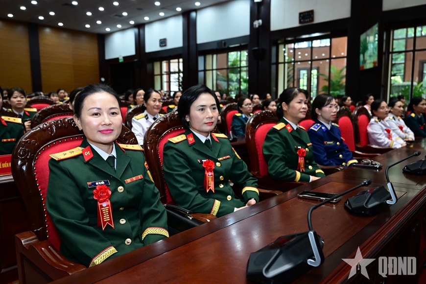 Đại tướng Trịnh Văn Quyết: Phong trào thi đua của Phụ nữ Quân đội ngày càng phát triển mạnh mẽ, toàn diện hơn