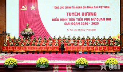 View - 	Đại tướng Trịnh Văn Quyết: Phong trào thi đua của Phụ nữ Quân đội