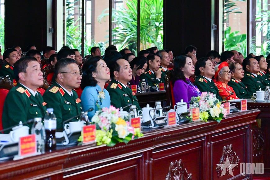 Đại tướng Trịnh Văn Quyết dự Tuyên dương điển hình tiên tiến Phụ nữ Quân đội giai đoạn 2020-2025