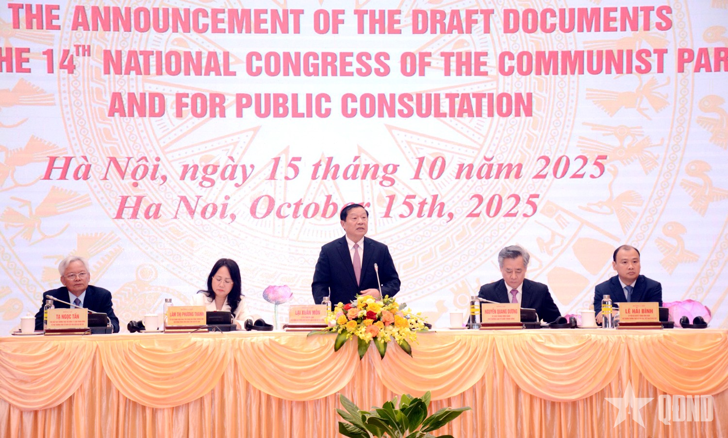 Họp báo quốc tế công bố dự thảo các văn kiện Đại hội XIV của Đảng để lấy ý kiến nhân dân