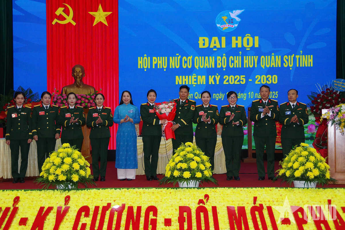 Đại hội Hội Phụ nữ cơ quan Bộ CHQS tỉnh Tuyên Quang: Tập trung xây dựng đội ngũ cán bộ, hội viên phát triển toàn diện