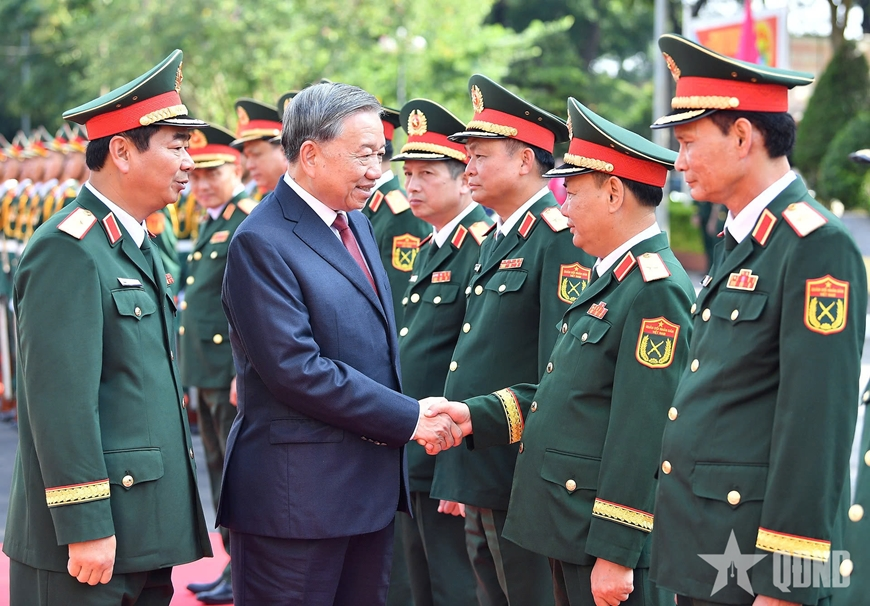 Tổng Bí thư Tô Lâm dự Lễ kỷ niệm 80 năm Ngày truyền thống LLVT Quân khu 1