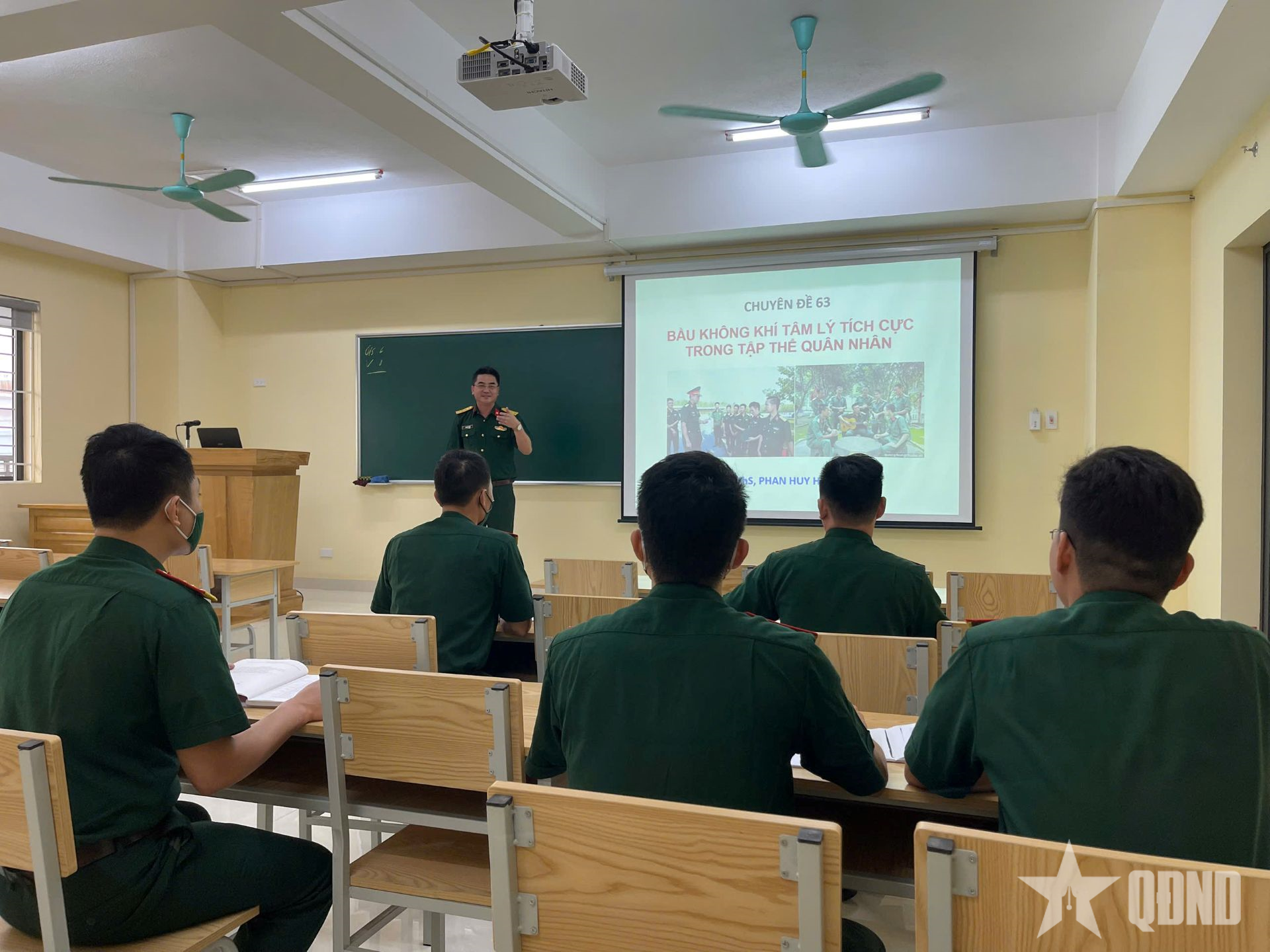 Kết quả “3 thực chất” trong giảng dạy ở Khoa Tâm lý học quân sự, Học viện Chính trị