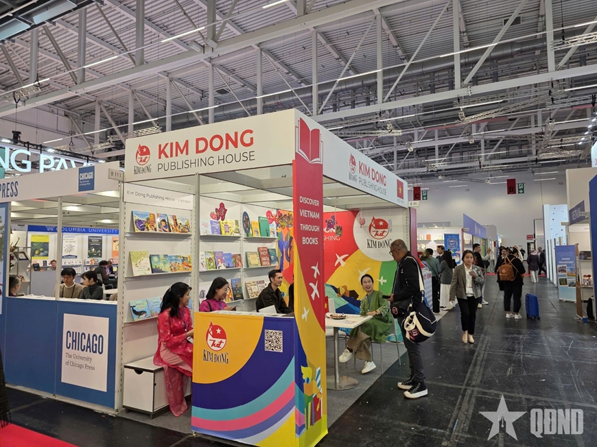 Dấu ấn sách của Nhà xuất bản Kim Đồng tại Hội sách Quốc tế Frankfurt​