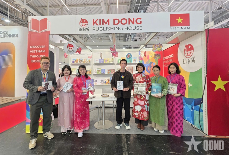 Dấu ấn sách của Nhà xuất bản Kim Đồng tại Hội sách Quốc tế Frankfurt​