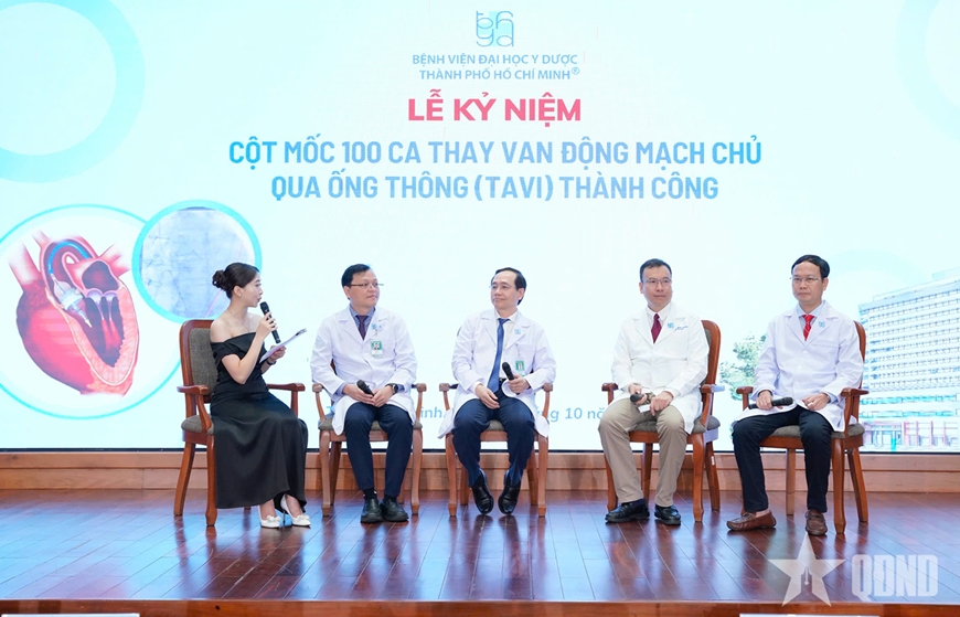 Thành công 100 ca TAVI - Bước tiến vượt bậc trong điều trị bệnh lý van tim tại Việt Nam Thành công 100 ca TAVI - Bước tiến vượt bậc trong điều trị bệnh lý van tim tại Việt Nam