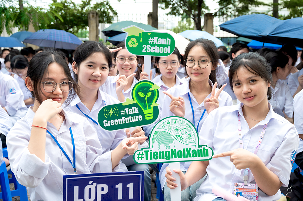 “Tiếng nói Xanh” mùa 3 bùng nổ: Hàng chục nghìn học sinh khuấy động hành trình vì môi trường