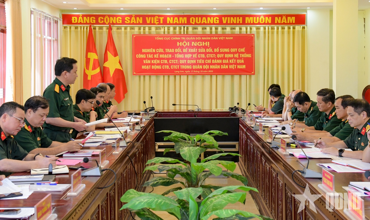 Tổng cục Chính trị: Khảo sát, đề xuất sửa đổi, bổ sung quy chế, quy định công tác kế hoạch - tổng hợp về CTĐ, CTCT