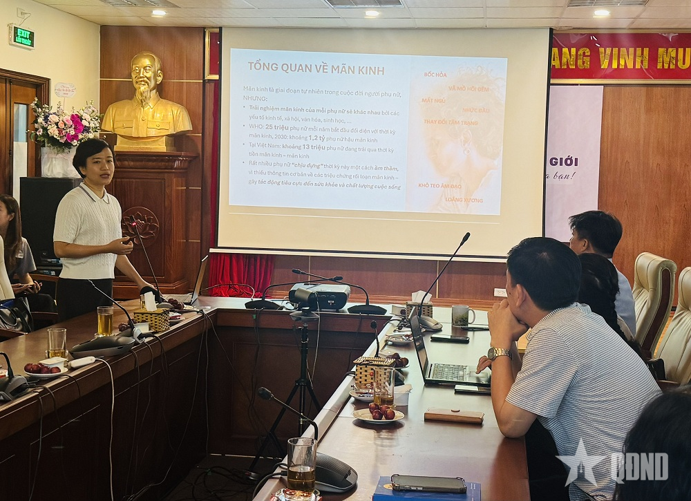 Đồng hành để phụ nữ kéo dài tuổi trẻ