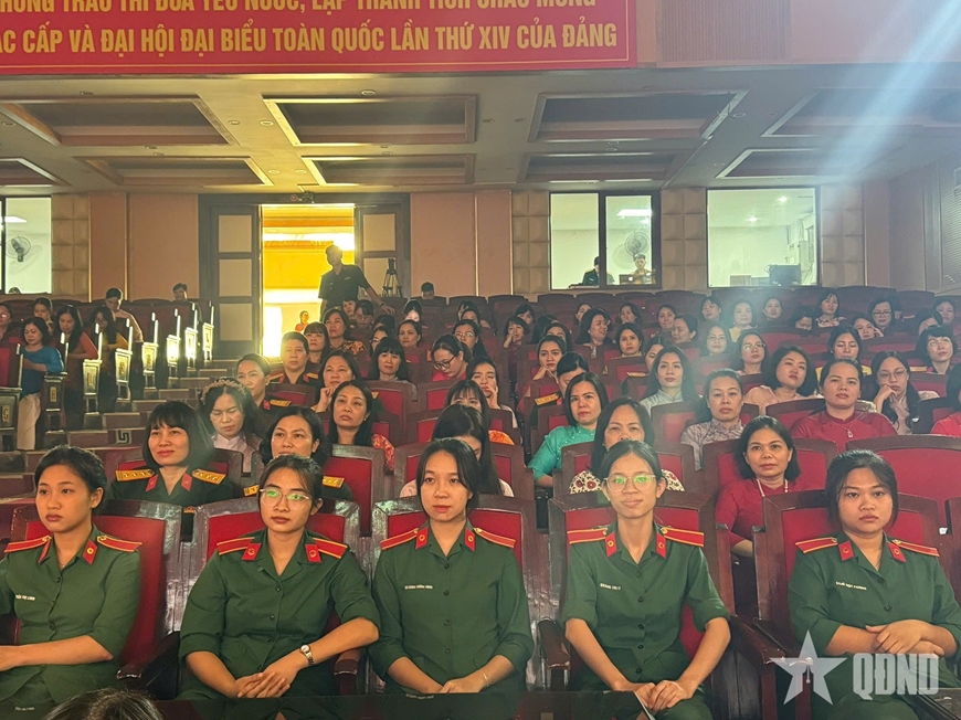 Tuyên dương điển hình tiên tiến phụ nữ Học viện Quân y giai đoạn 2020-2025