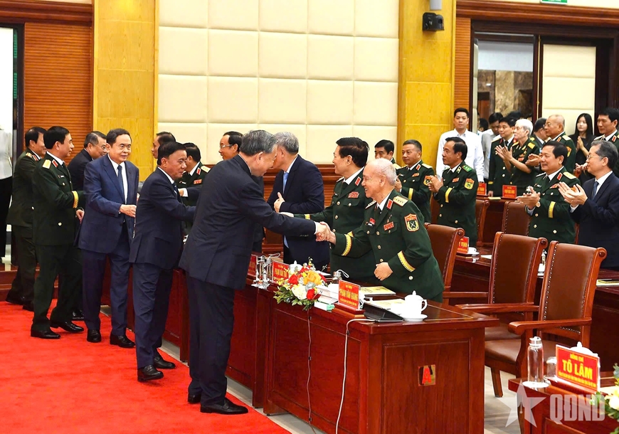Tổng Bí thư Tô Lâm dự Lễ kỷ niệm 80 năm Ngày truyền thống Tình báo Quốc phòng Việt Nam