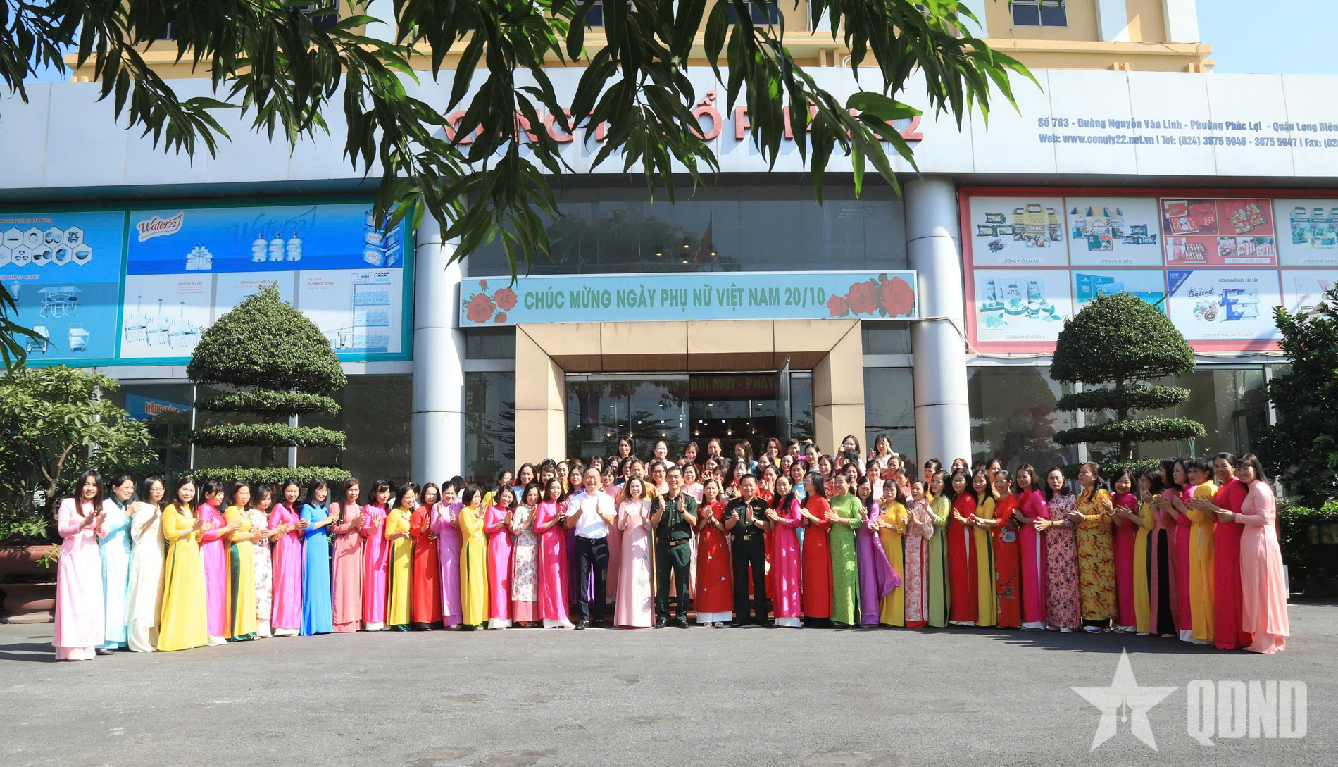 Công ty Cổ phần 22 gặp mặt kỷ niệm Ngày truyền thống Phụ nữ Việt Nam 20-10