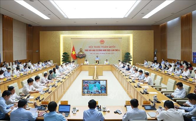 Thủ tướng Phạm Minh Chính chủ trì Hội nghị thúc đẩy giải ngân đầu tư công