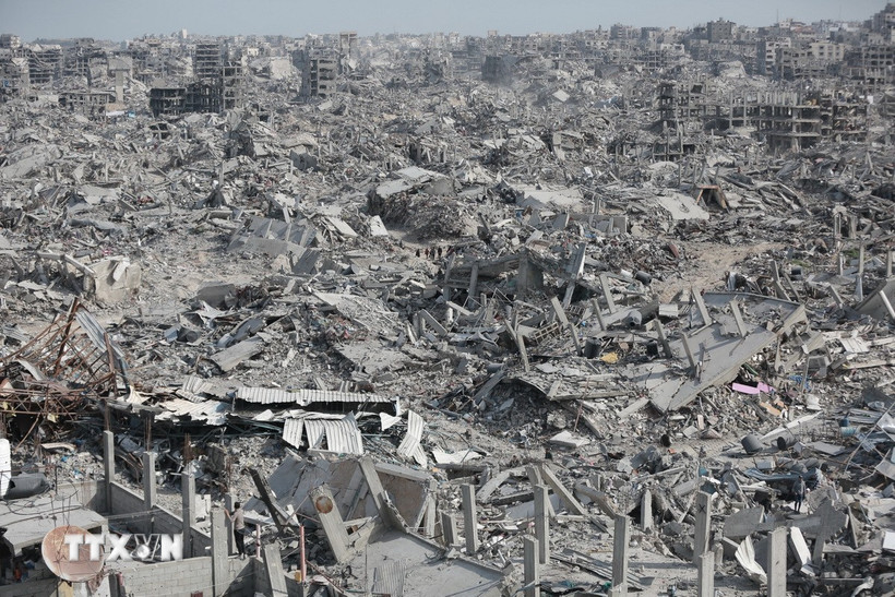 Xung đột Hamas-Israel: Truyền thông đưa tin Israel tấn công Gaza