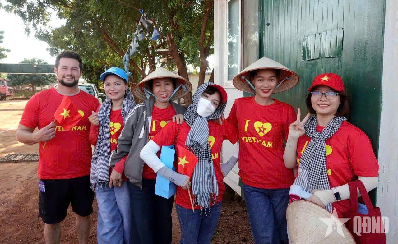 Quân khu 9: Chuyện những nữ quân nhân tham gia lực lượng gìn giữ hòa bình