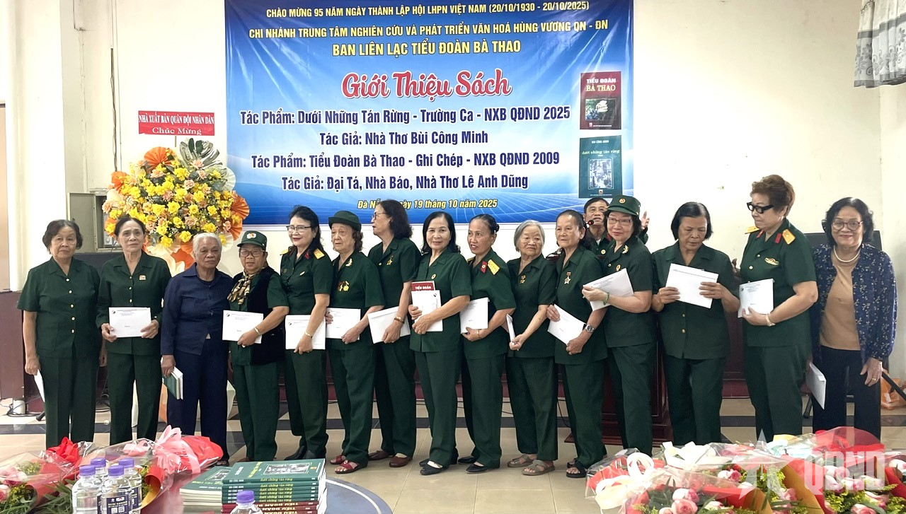 Giới thiệu hai tác phẩm về Tiểu đoàn Bà Thao anh hùng