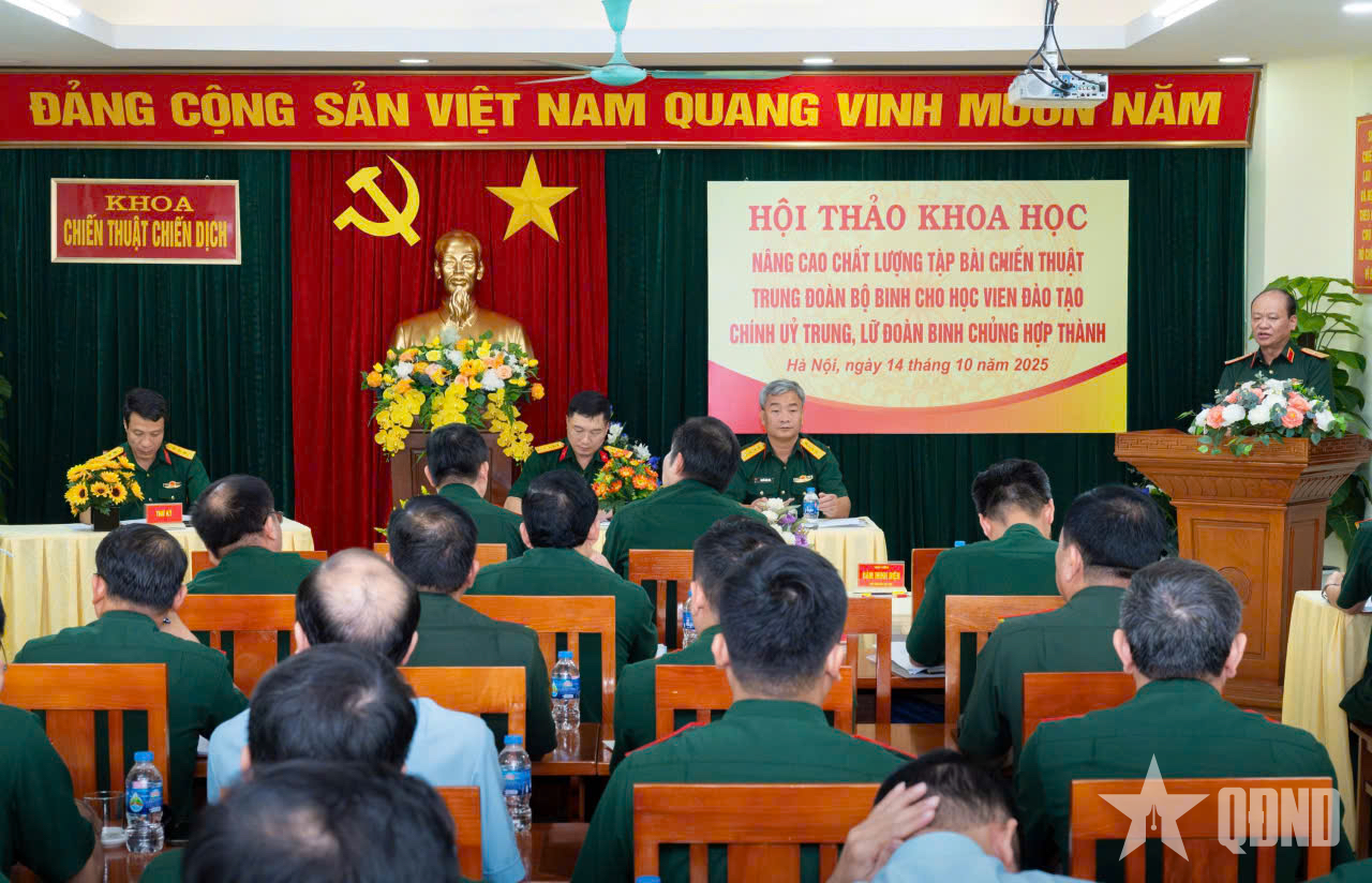 Khoa Chiến thuật, chiến dịch (Học viện Chính trị): Khẳng định vị trí trung tâm trong giảng dạy, nghiên cứu khoa học