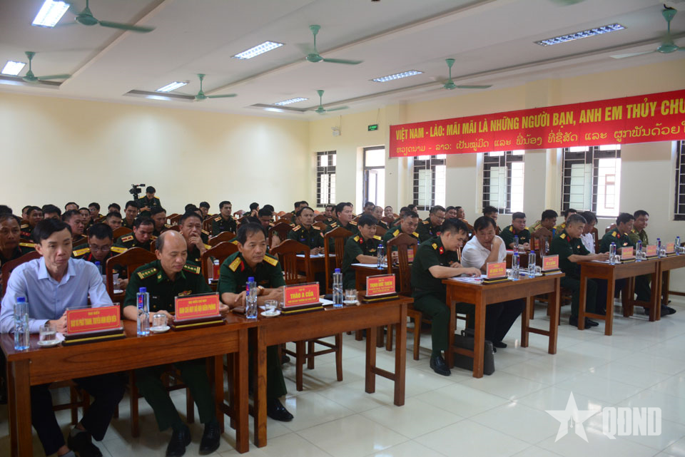 Điện Biên: Tập huấn công tác bảo đảm hậu cần, kỹ thuật cho 40 cán bộ Quân đội Lào