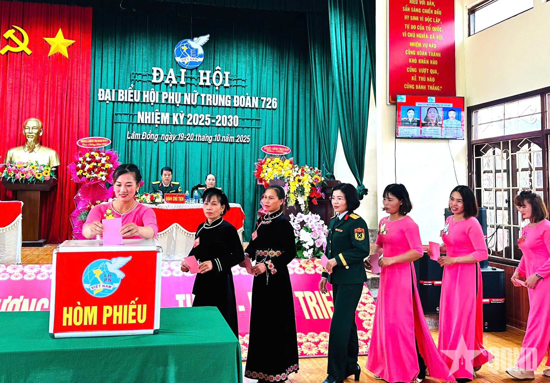 Hội Phụ nữ Trung đoàn 726 chăm lo, bảo vệ quyền, lợi ích hợp pháp, chính đáng của phụ nữ