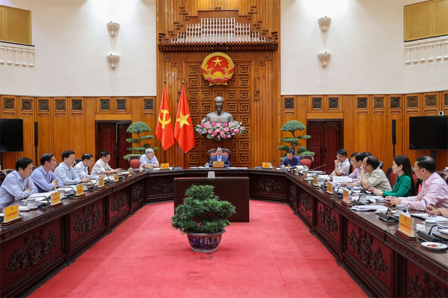 Thủ tướng Phạm Minh Chính chủ trì họp Thường trực Chính phủ rà soát kết quả thực hiện các nhiệm vụ năm 2025