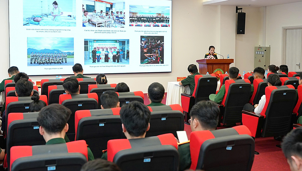 Bệnh viện Quân y 103 (Học viện Quân y) tổ chức hội nghị tổng kết công tác Đoàn và phong trào thanh niên