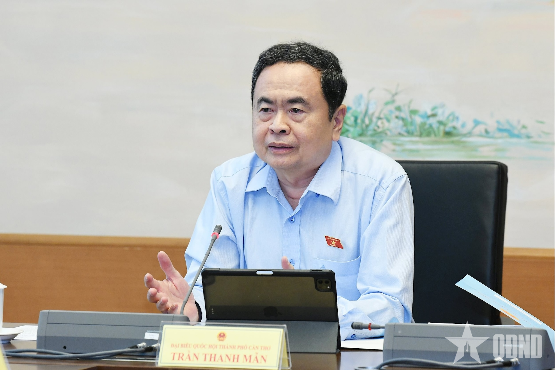 Chủ tịch Quốc hội Trần Thanh Mẫn: Phát triển kinh tế song hành bảo đảm an sinh xã hội