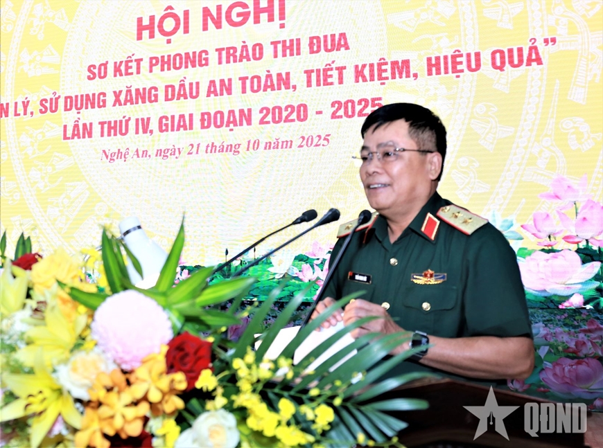 Sơ kết Phong trào thi đua “Quản lý, sử dụng xăng dầu an toàn, tiết kiệm, hiệu quả