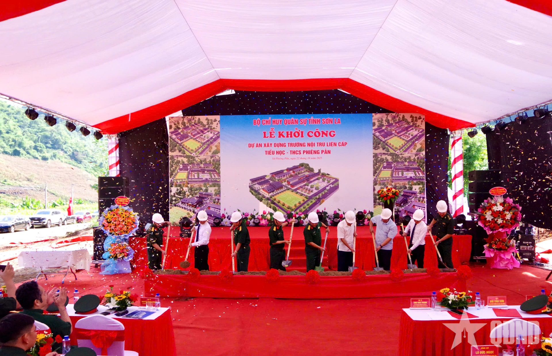 Sơn La: Khởi công xây dựng Trường nội trú liên cấp Tiểu học - Trung học cơ sở Phiêng Pằn