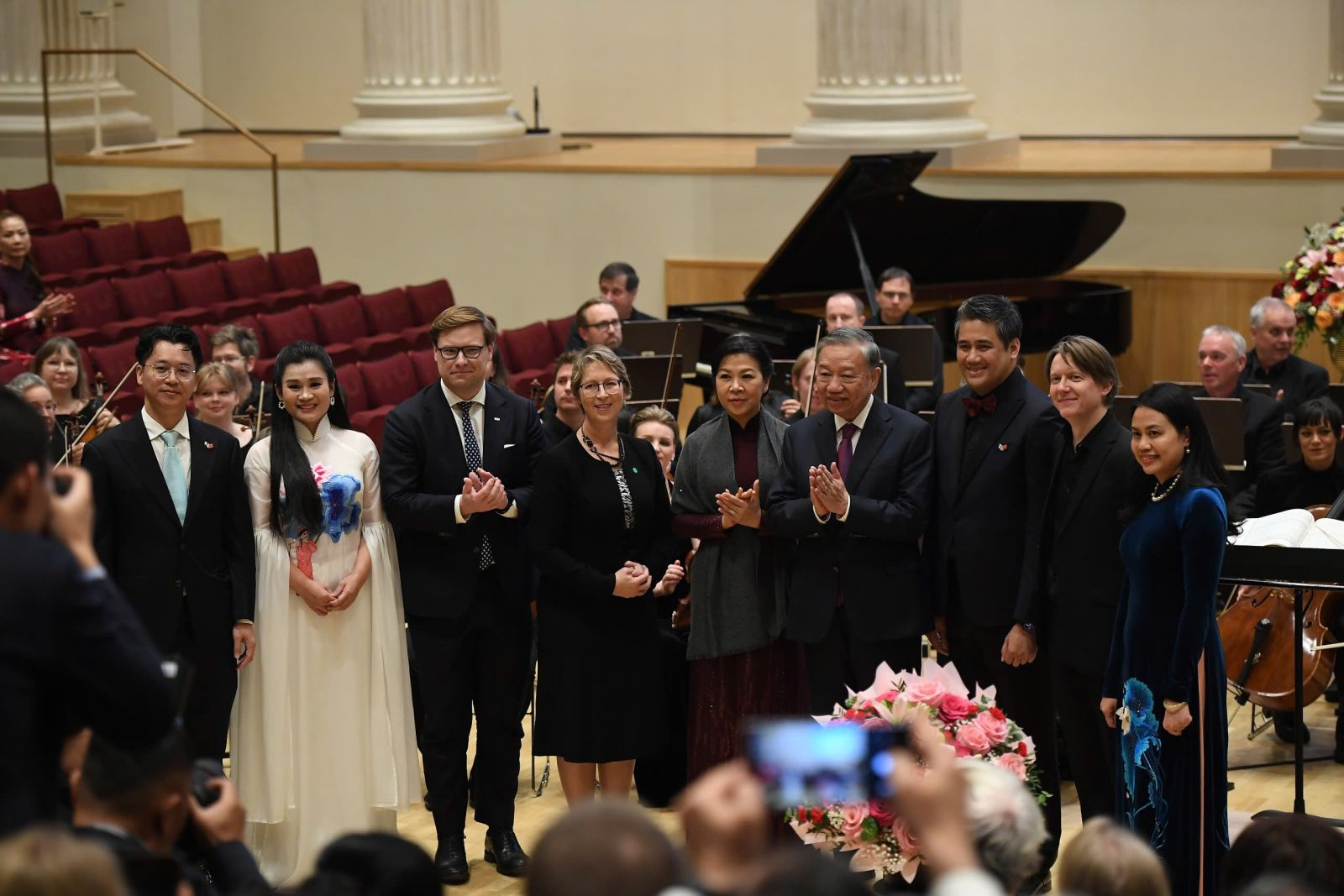 Tổng Bí thư Tô Lâm và phu nhân dự Chương trình hòa nhạc tại Phần Lan