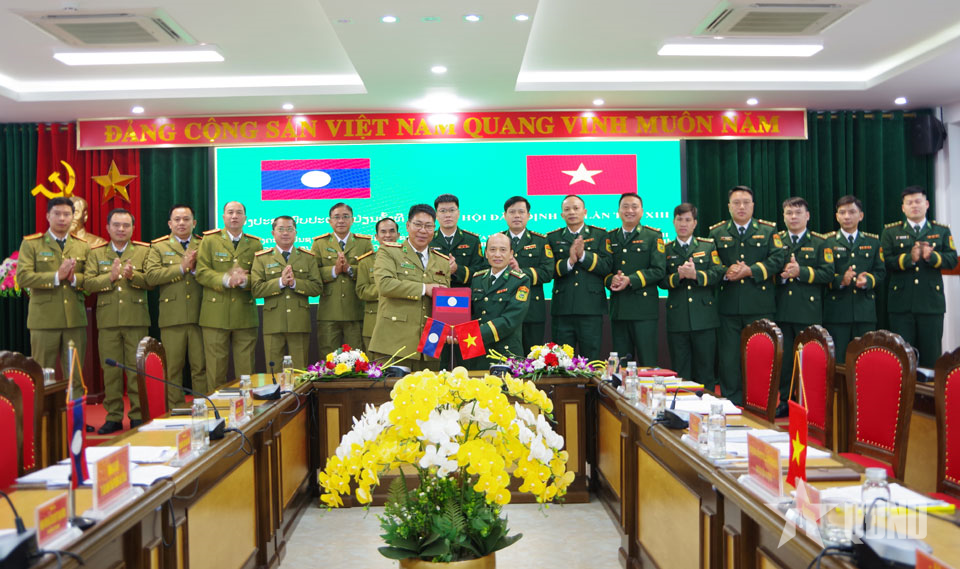 Điện Biên: Tăng cường phối hợp giữ vững an ninh biên giới