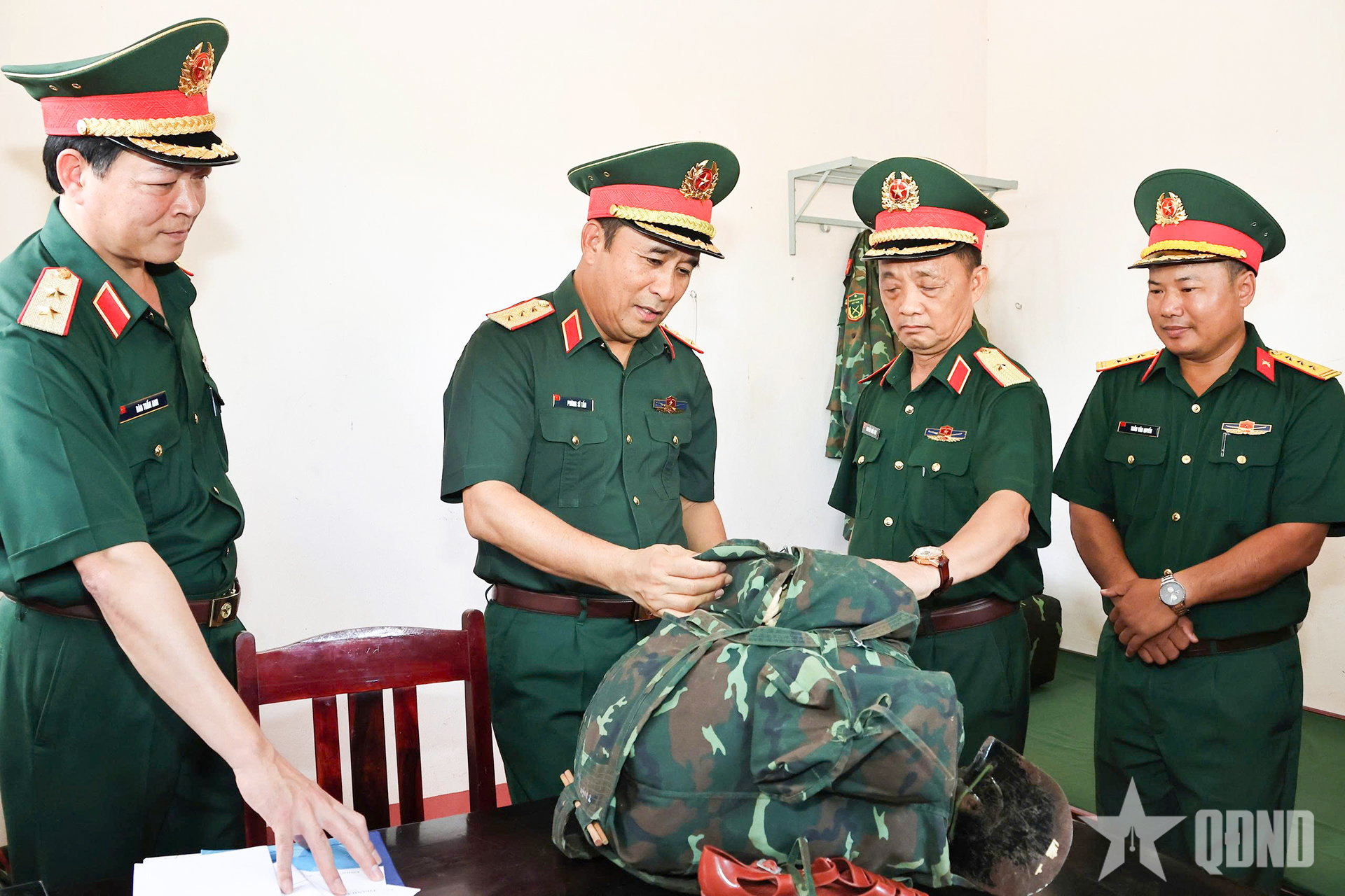 Bộ Quốc phòng kiểm tra công tác tư pháp, thanh tra, pháp chế và công tác 1389