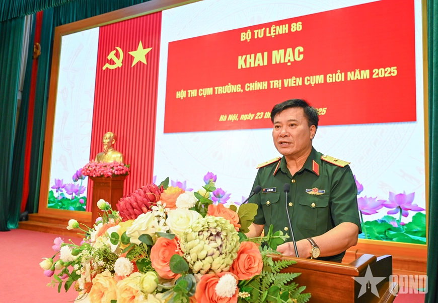 Bộ tư lệnh 86: Cụm trưởng, chính trị viên cụm đua tài