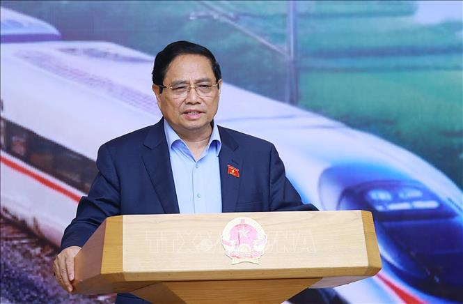 Thủ tướng Phạm Minh Chính: Khởi công đúng kế hoạch dự án đường sắt tiêu chuẩn Lào Cai - Hà Nội - Hải Phòng