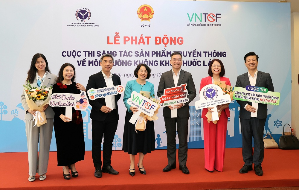 Phát động cuộc thi “Sáng tác sản phẩm truyền thông về môi trường không khói thuốc lá”