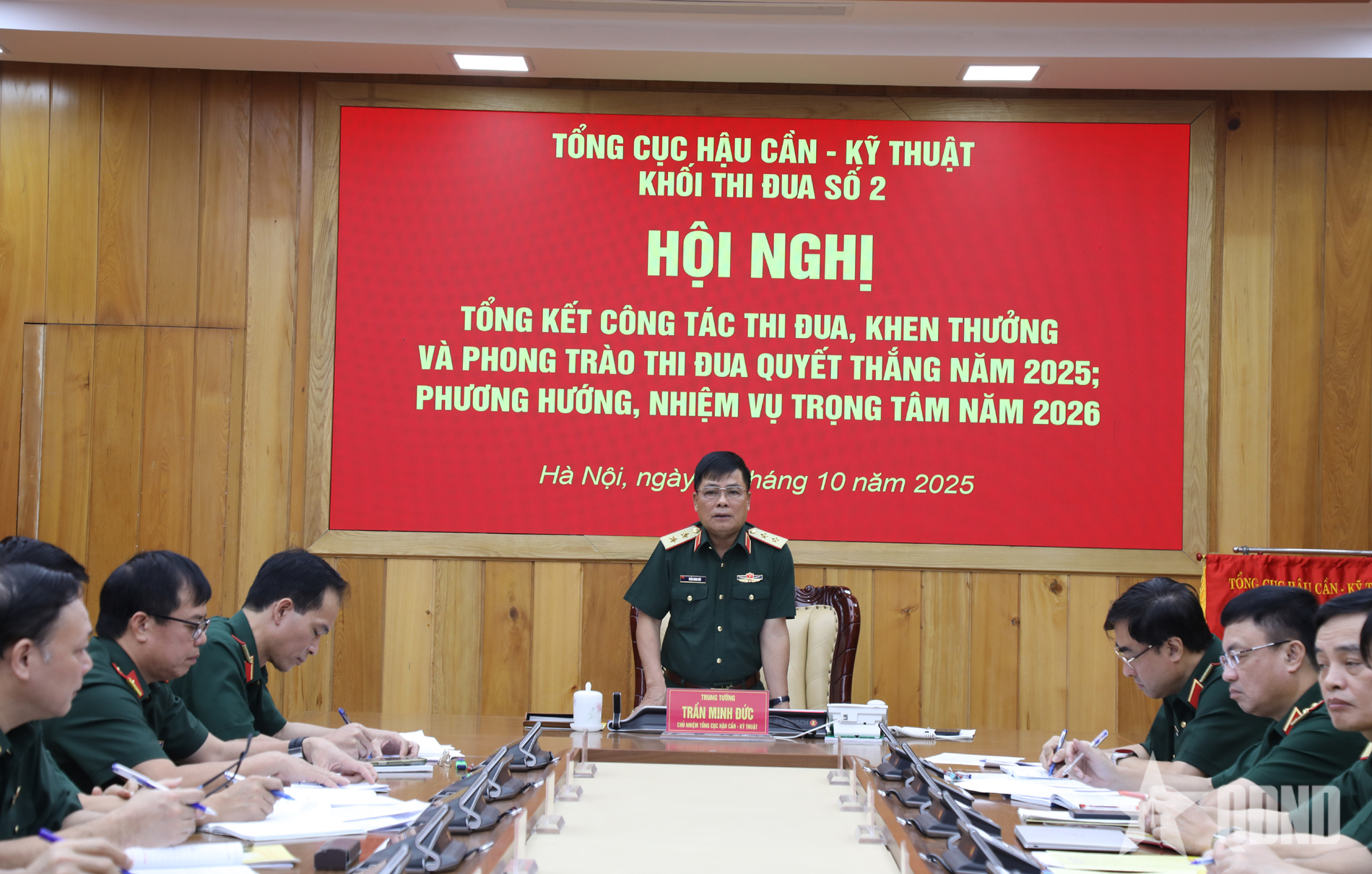 Công tác thi đua - khen thưởng góp phần bảo đảm hậu cần, kỹ thuật trong các nhiệm vụ