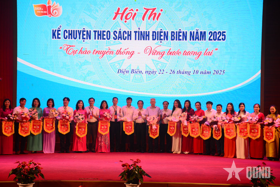 Điện Biên: 30 đội tham gia Hội thi kể chuyện theo sách