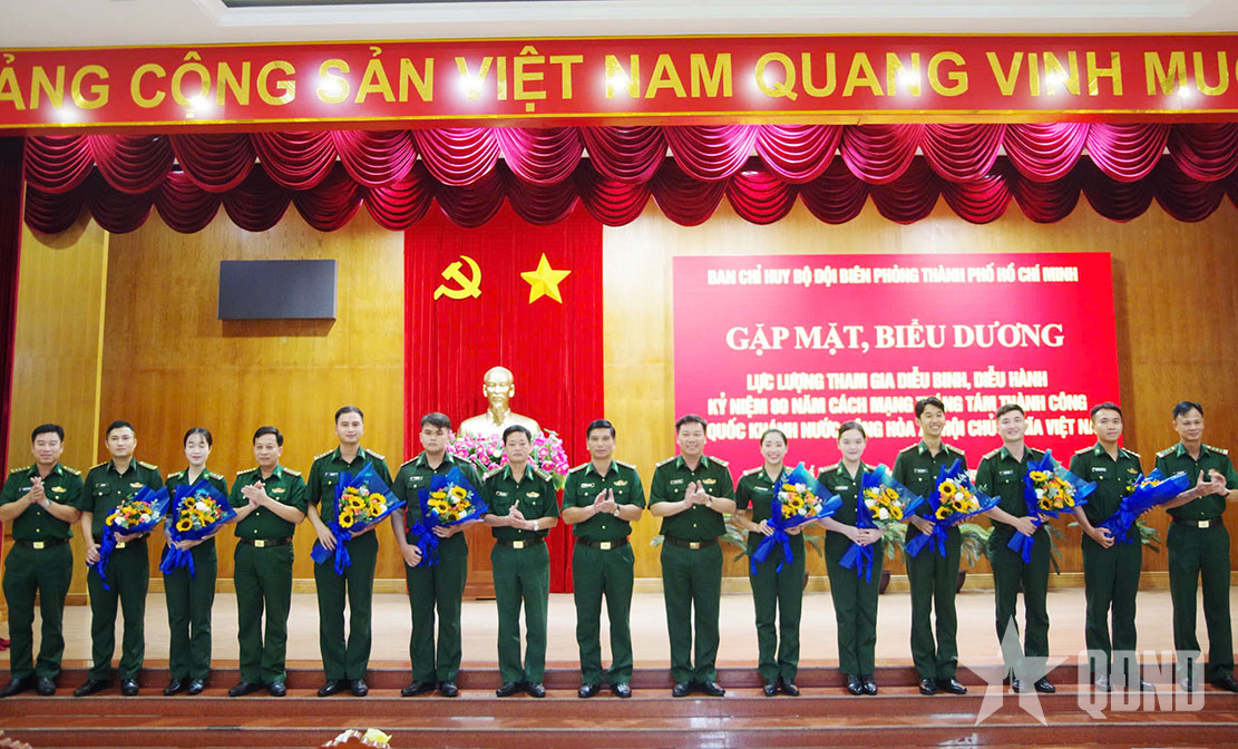 Ban chỉ huy Bộ đội Biên phòng TP Hồ Chí Minh khen thưởng lực lượng A80