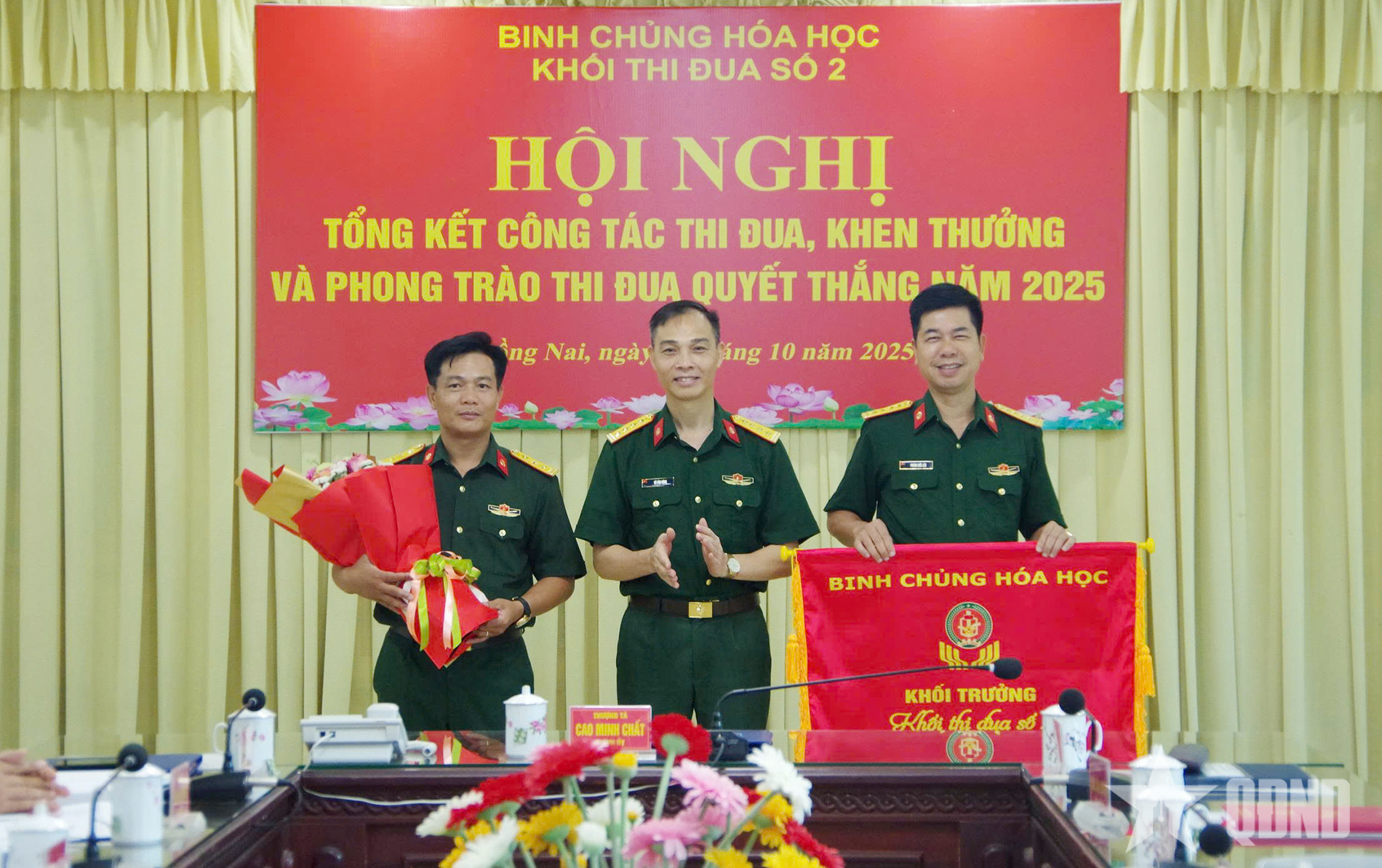 Khối thi đua số 2 Binh chủng Hóa học triển khai Phong trào Thi đua Quyết thắng năm 2026
