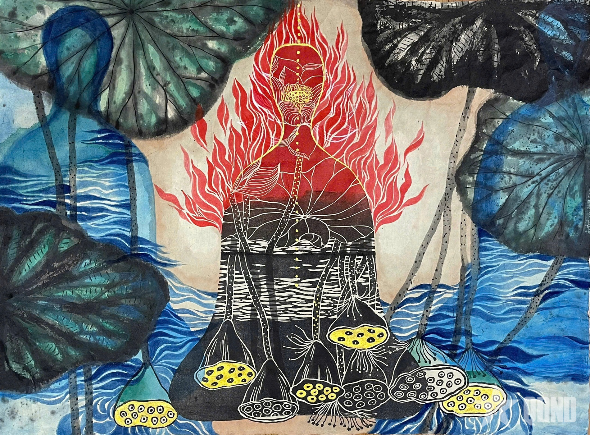 “Về miền đất đỏ” - Khúc hòa sắc của những người phụ nữ cầm cọ