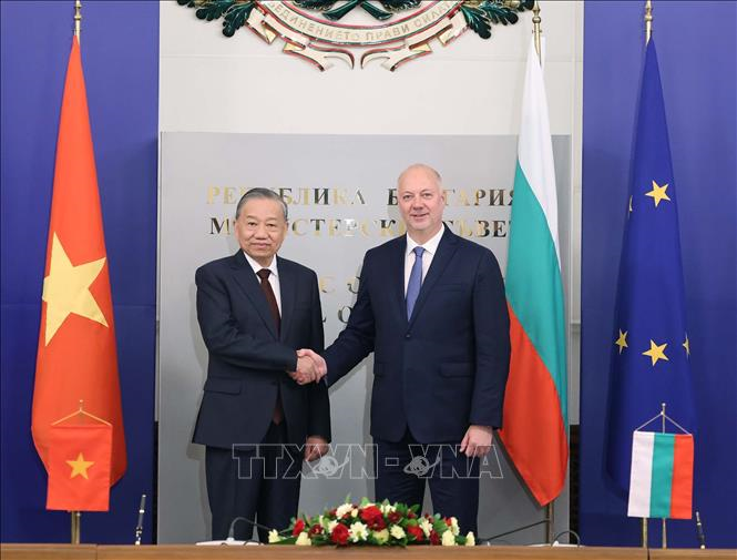 Tổng Bí thư Tô Lâm hội kiến Thủ tướng Bulgaria Rosen Zhelyazkov