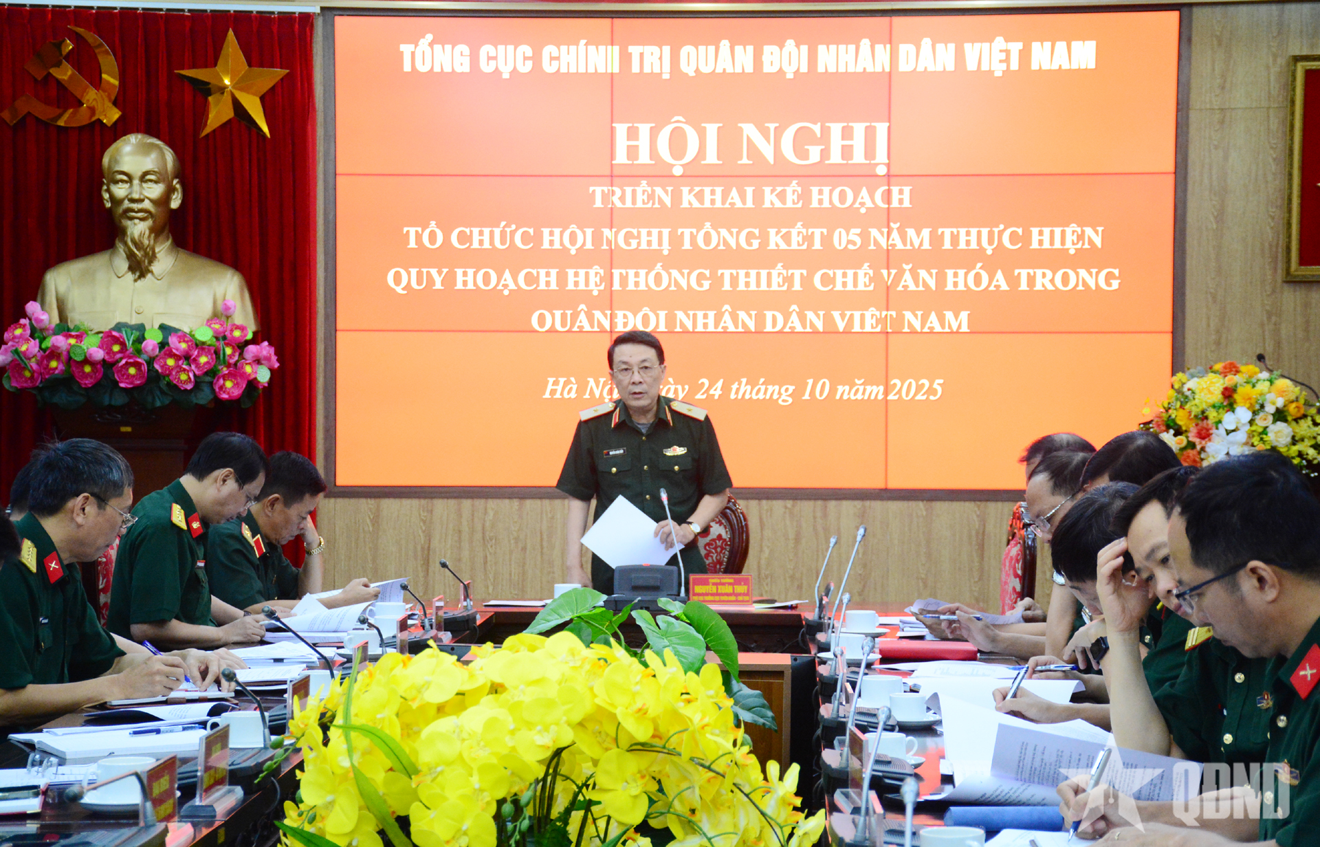 Chuẩn bị tốt cho hội nghị tổng kết 5 năm thực hiện Quy hoạch hệ thống thiết chế văn hóa trong Quân đội