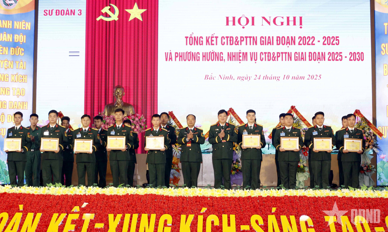 Sư đoàn 3 (Quân khu 1) triển khai nhiệm vụ công tác đoàn giai đoạn 2025 - 2030