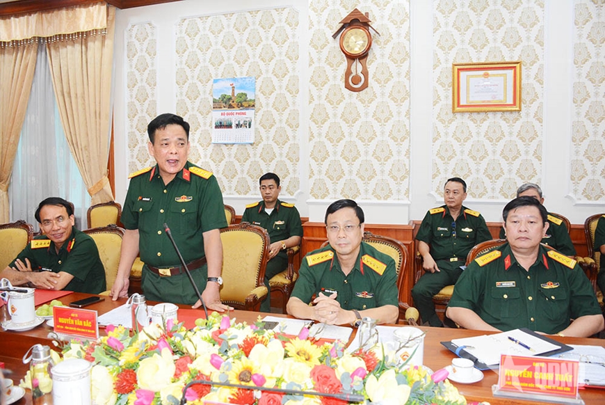 Tổng công ty Thái Sơn và Trường Sĩ quan Lục quân 2 đẩy mạnh phối hợp hoạt động