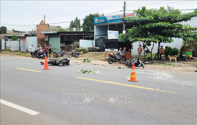 Tai nạn trên Quốc lộ 14 làm 2 người tử vong