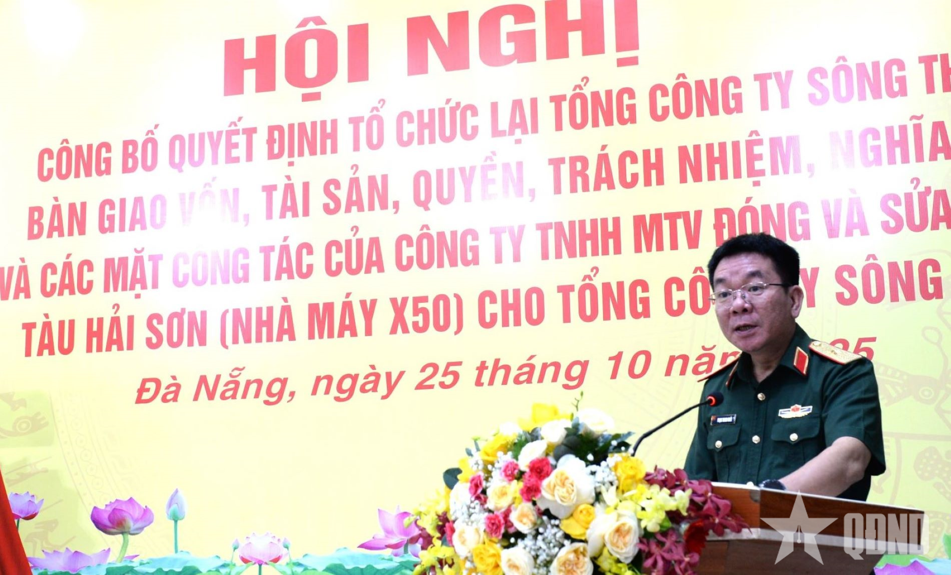 Công bố quyết định tổ chức lại Tổng công ty Sông Thu 