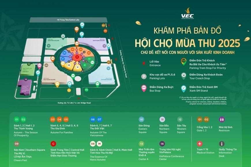 Hội chợ Mùa thu 2025: Đông đảo người dân, du khách đổ về ngày đầu mở cửa