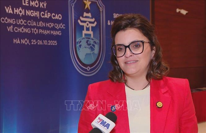 Công ước Hà Nội: Phó tổng thống Ecuador đánh giá cao vai trò của Việt Nam trong nỗ lực toàn cầu chống tội phạm mạng