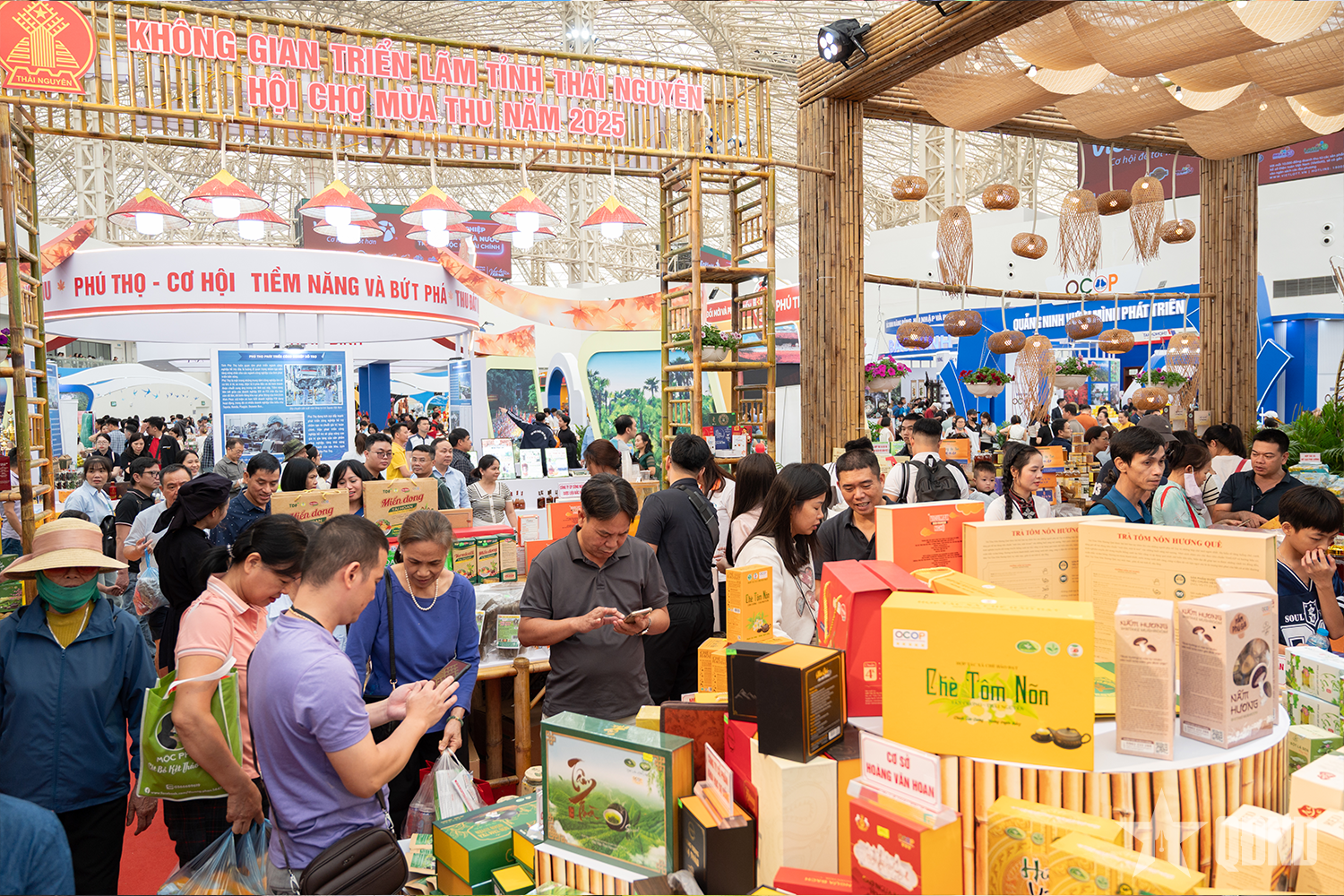 Dấu ấn Điện Biên và Thái Nguyên tại Hội chợ Mùa thu lần thứ I - 2025 