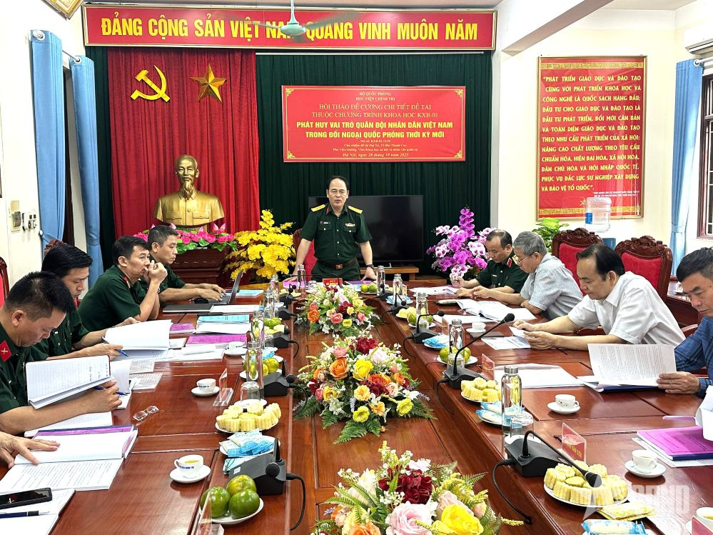 Phát huy vai trò Quân đội nhân dân Việt Nam trong công tác đối ngoại quốc phòng thời kỳ mới